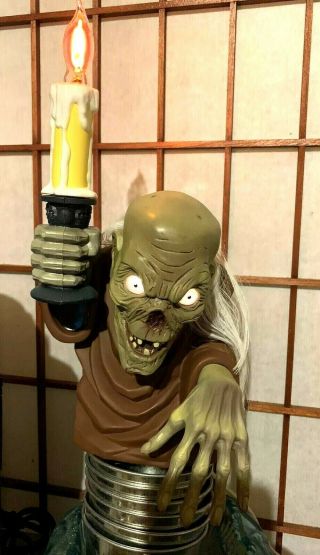 Tales From The Crypt Cryptkeeper Candelabra Halloween Decoration Vintage 1995