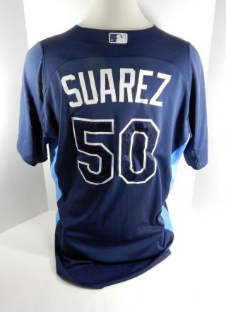 Tampa Bay Rays Albert Suarez Game Issued Poss Game Spring Training Jersey