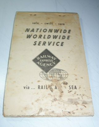 1960 ' s RAILWAY EXPRESS AGENCY Pad of Forms WINTER GARDEN FLORIDA / 246 2