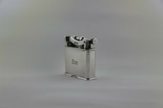 Vintage Sterling Silver Lift Arm Pocket Lighter - Made In Mexico - 2