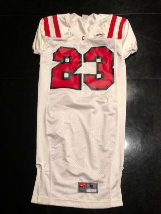 Game Worn Cornell Big Red Football Jersey Nike 23 Size M