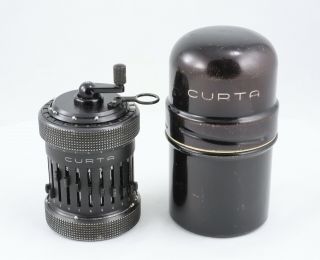 Curta Type 2 Mechanical Calculator / Adding Machine