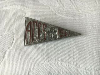Rare Vintage Belle Vue Aces 1951 Triangular Badge