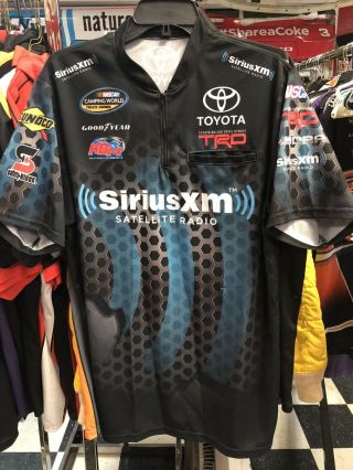 Christopher Bell Kyle Busch Sirius Xm Toyota Nascar Race Pit Crew Shirt L