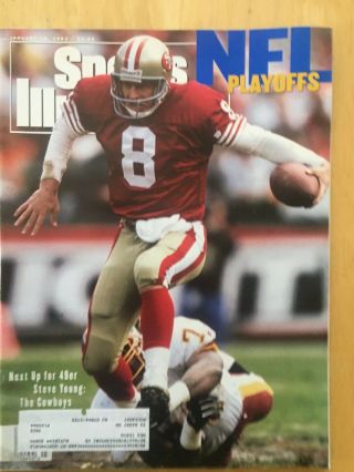 Sports Illustrated January 18,  1993 - Steve Young
