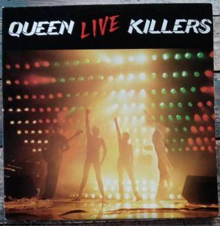 Vtg 1979 Queen Live Killers Double Record Album First Press Elektra Bb - 702 Ex