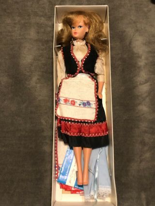 Rare Vintage Ellen Ottolini Italian Fashion Doll 1960s Outfit Blonde