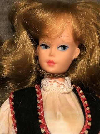 Rare Vintage Ellen Ottolini Italian Fashion Doll 1960s Outfit Blonde 2