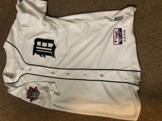 Ian Krol Tigers Game Worn Jersey From Spring Training 2015 With Marchant Patch