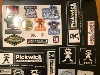 Adesivi Vintage Pickwick Stickers