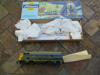 Vintage Athearn Ho Scale Locomotive ; Canadian National F7a Gear No 3225