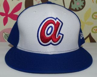 Atlanta Braves Game Baseball Hat Cap Throwback Old School Logo Player 30