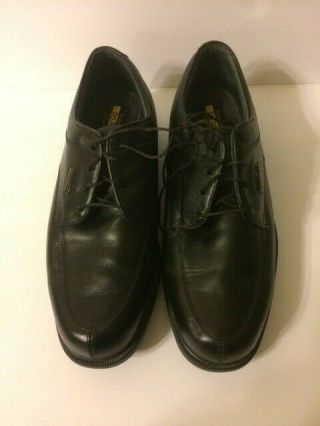 Footjoy Mens Premiere Classics Dry Black Golf Shoes Sz 10 W Vintage 53645