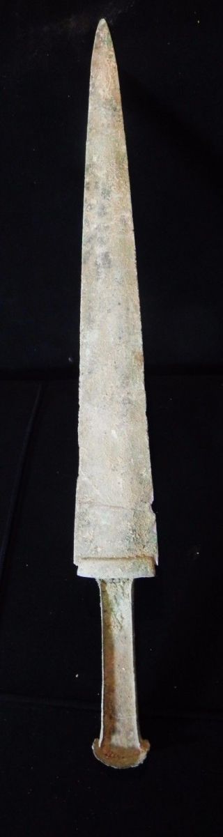 Zurqieh - Over 3000 Years Old Bronze Short Sword - 1200 B.  C,  Stunning Quality