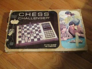 Vintage Fidelity Chess Challenger,  Model Bcc,  " 7 Levels Of Play "