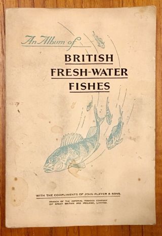 John Player Tobacco Cards British Fresh - Water Fishes Complete Set 2 Of 6