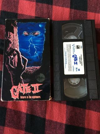 Rare Vintage Gate 2 Return To The Nightmare Vhs 1992 Occult Horror Devil Demon