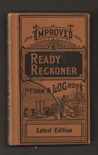 The And Improved Ready Reckoner (1937) - The John Winston,  Co [log Book]