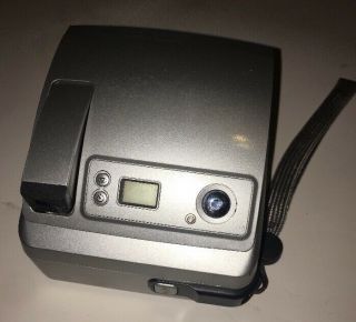 Vintage Polaroid ONE 600 Instant Film Camera Silver/Black 100mm Focus @1 2