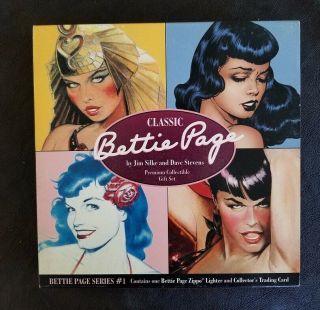 Zippo Lighter Bettie Page Series One 3 Cleopatra