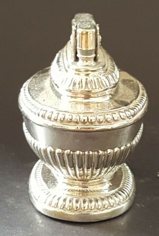 Ronson Queen Anne silver plate electroplate vintage Art Deco antique lighter 3