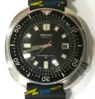 Seiko 2nd Diver 150m 6105 - 8119 Cal.  6105b Automatic 1970 