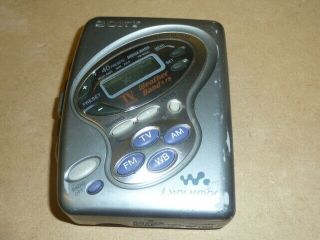 Vintage Sony Walkman Portable Cassette Player Wm - Fx281