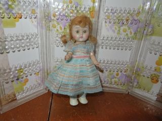Vintage Ginger Andrea Stashin Painted Lash Ginny Friend Doll 1950 