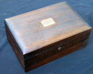 Antique 1926 Presentation Dunhill Humidor Cigar Box Cutter Reamer Accessories 11