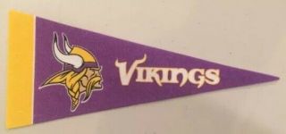 Minnesota Vikings Nfl Mini Pennant