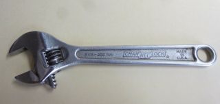 Vintage 8 " - 200mm 808 Channellock Inc.  Meadville Pa Adjustable Wrench