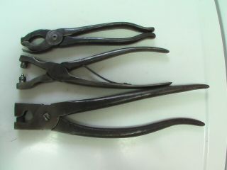 Vintage Leather Craft Tools Heavy Duty