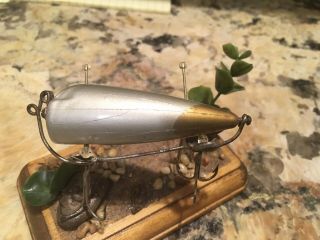 Vintage Bite Em Fishng Lure Antique Tackle Box Bait Bass Musky Walleye Lure