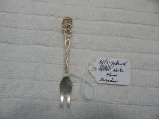 Vintage Nils Johane Flower Pickle/oyster Fork Made In Sweden