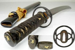 Kissaki Beauty Authentic Antique Japanese Wakizashi Sword Samurai Katana Nihonto