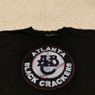 Atlanta Black Crackers Negro League Baseball Team Retro Brand T Shirt Mens Xl