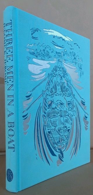 Three Men In A Boat By Jerome K.  Jerome.  Folio Society.  Hardcover.