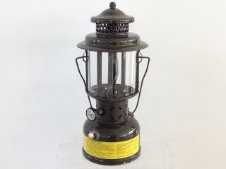 Rare Vietnam War Era 1972 U.  S.  Military Coleman Lantern Quad Glass Globe Vintage