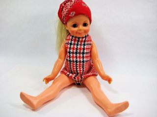 Ideal Vintage 1971 Crissy Family 16 " Blonde Doll Growing Hair Length