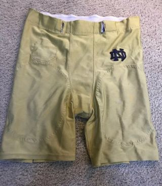 Team Issued Notre Dame Football Practice Pants/shorts Large 48