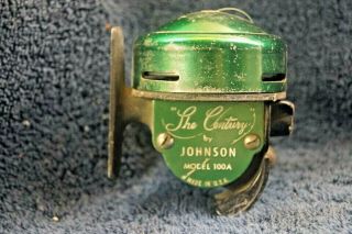 The Century 100a Vintage Closed Fishing Reel By Johnson - 0918 402
