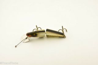 Vintage Heddon Scissor Tail Spook XRS Minnow Antique Fishing Lure ET18 2