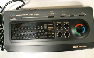 Vintage Rca Studio Pro Video Color Control Center Vcc1000 Keypad Video Cables