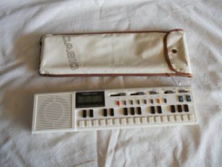 Vintage Casio Vl - Tone Synthesizer Electronic Keyboard Piano Model Vl1 W/case