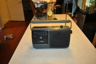 Vintage Ge Cassette Player Am Fm Radio Recorder General Electric 3 - 5264a