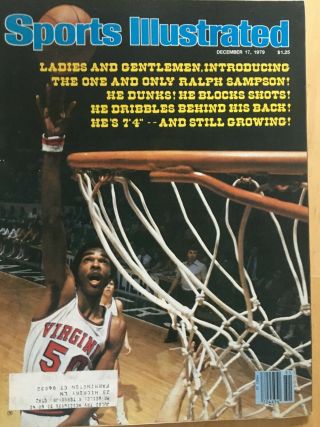 Sports Illustrated December 17,  1979 - Ralph Sampson