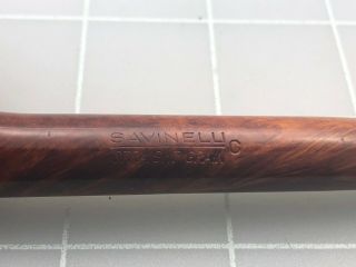 Judd ' s Savnelli Straight Grain C Pencil Shank Briar Pipe 7004 3