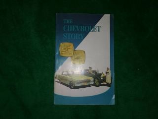 Vintage 1961 The Chevrolet Story 50 Year Anniversary Book 1911 - 1962 Model