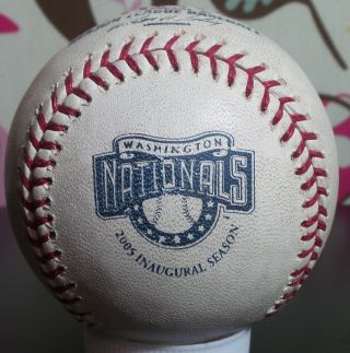 2005 Washington Nationals Inaugural Official Team Issued Major League Baseball