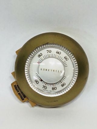 Vintage Honeywell Heating - Cooling Thermostat Uninstalled View Pictures